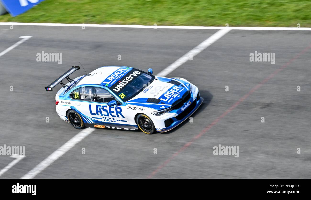 Brands Hatch Circuit, Longfield, Kent, UK on 12 April 2023. Jake Hill