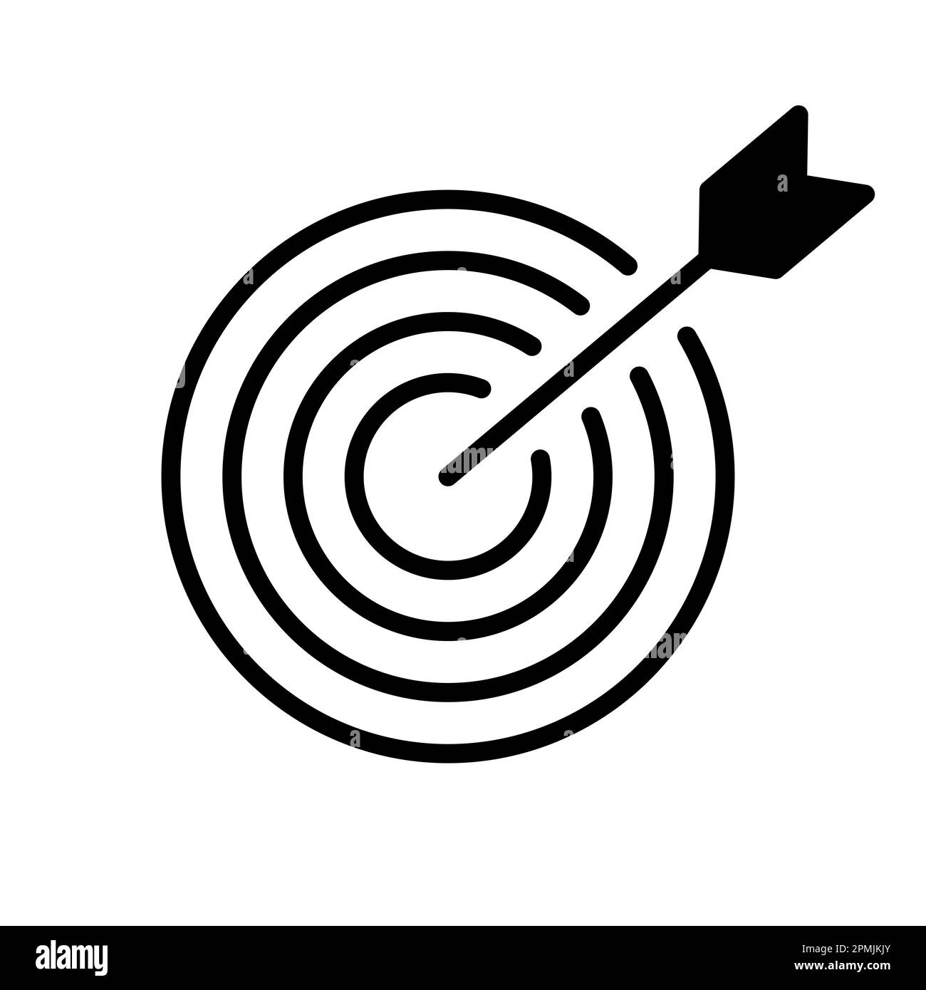 Target icon. Design can use for web and mobile app. Vector illustration