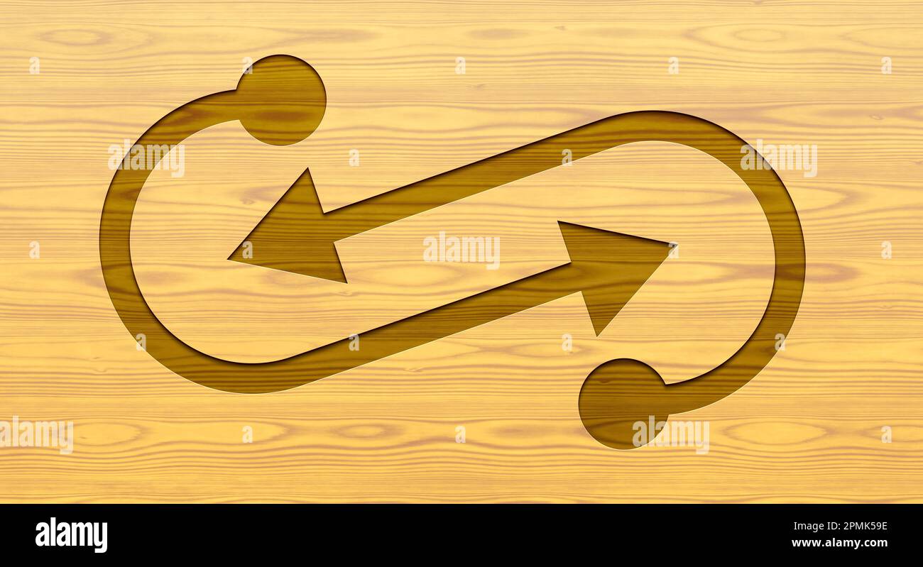 Money symbol arrows line hi-res stock photography and images - Alamy