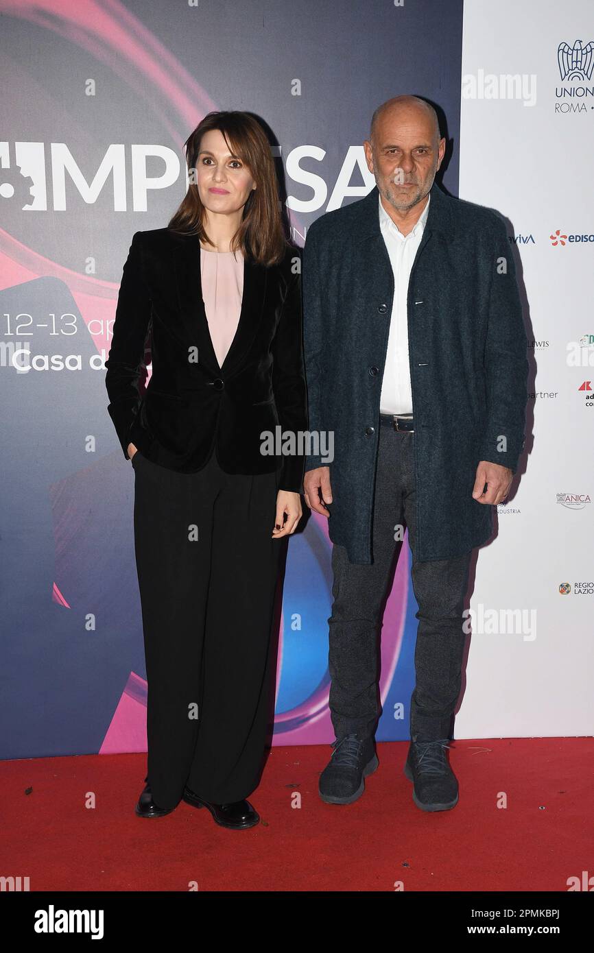 Rome, Italy. 13th Apr, 2023. Rome, Casa del Cinema Film Enterprise