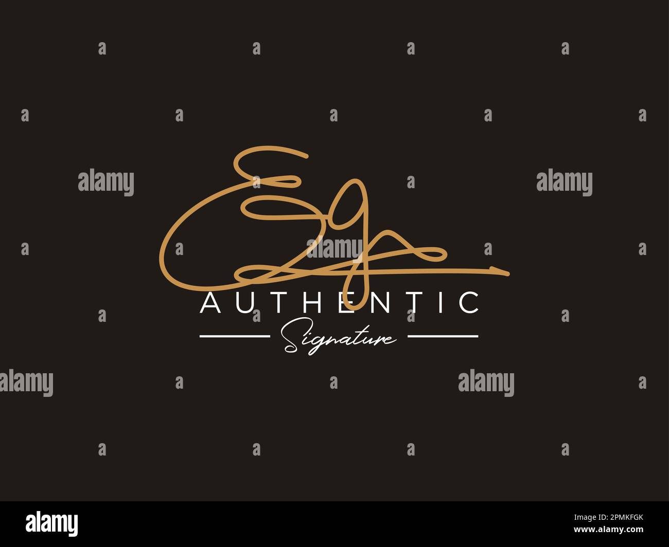 Eg signature hi-res stock photography and images - Alamy