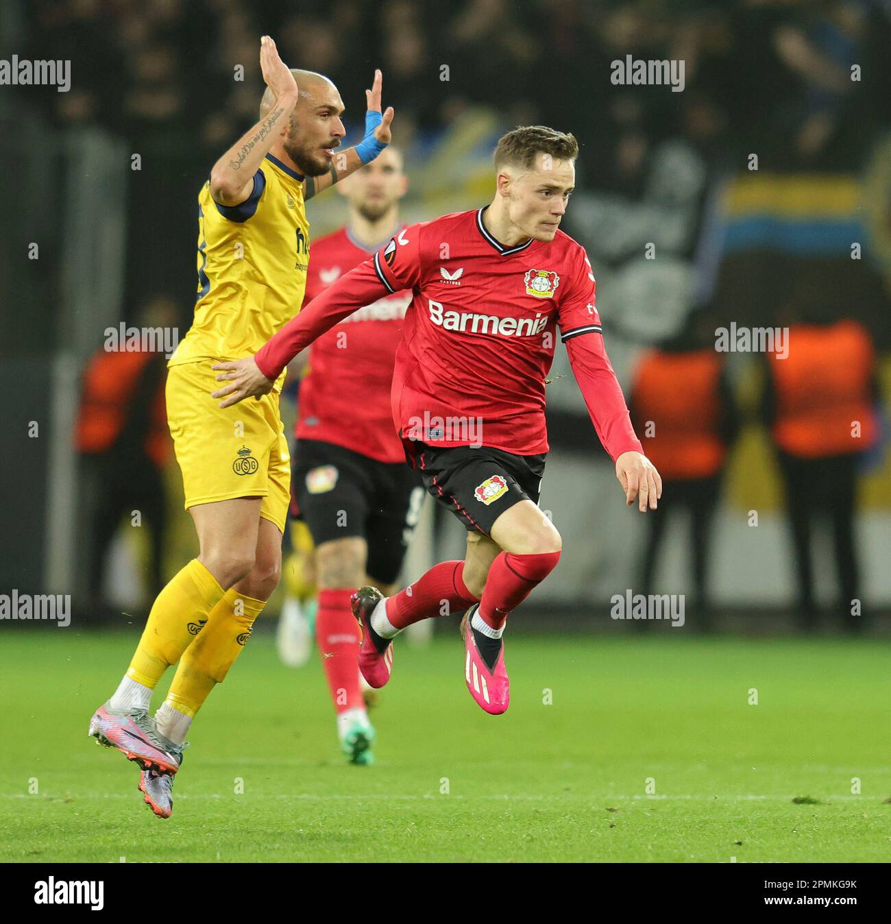 Leverkusen, Deutschland. 13th Apr, 2023. firo 04/13/2023, football