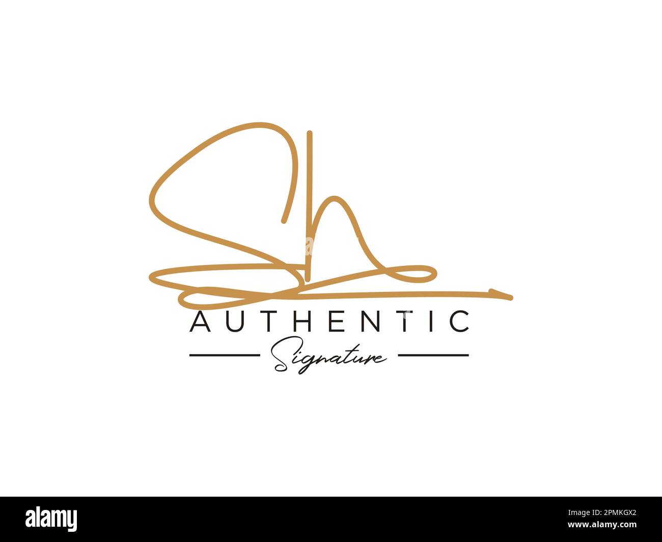 Sh signature hi-res stock photography and images - Alamy