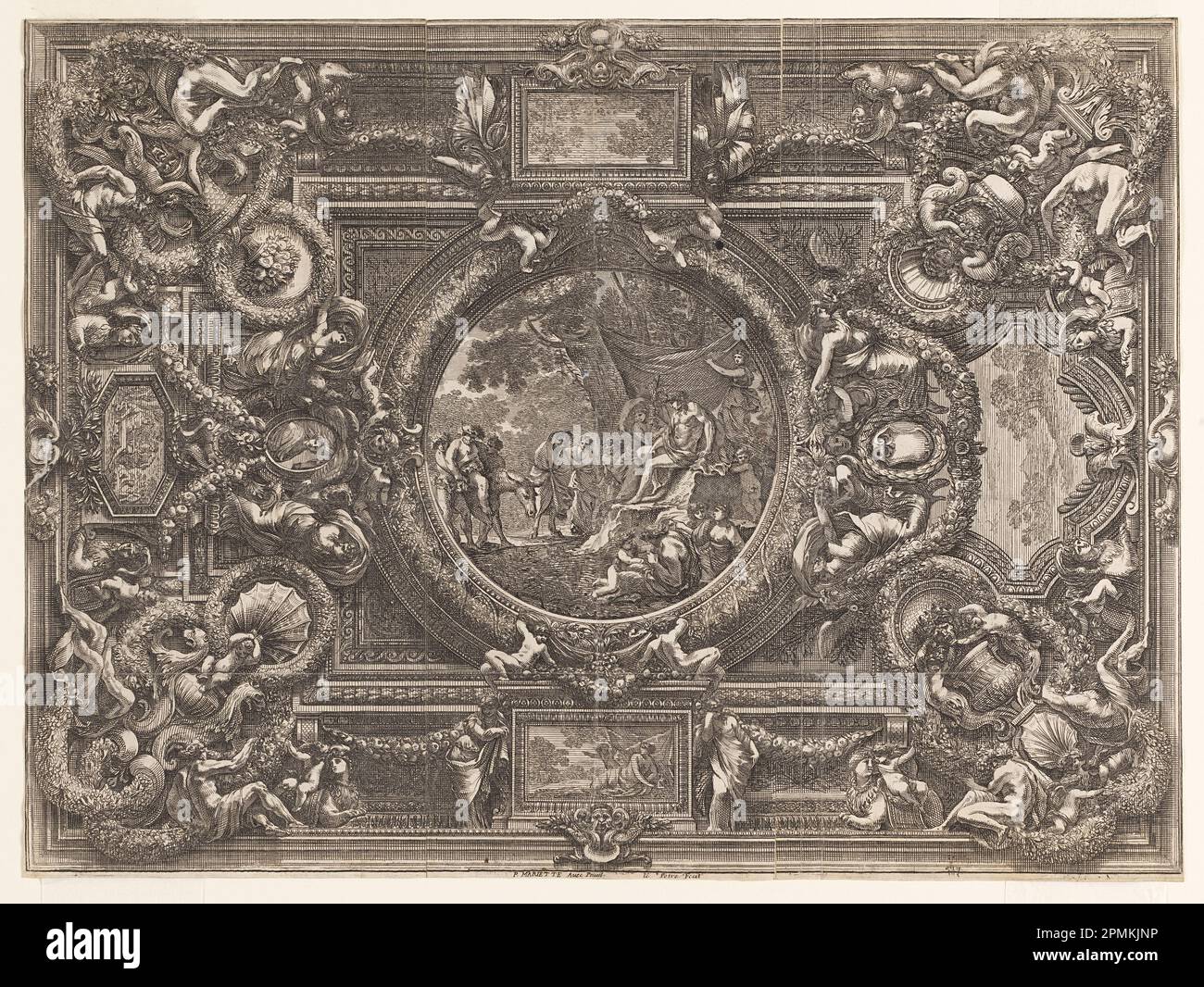 Project for a ceiling with alternative suggestions th hires stock