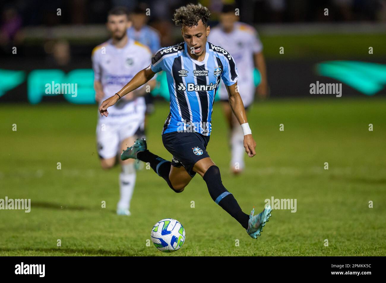 Natal, Brazil, 13th Apr, 2023. Bitello of Gremio, during the match between ABC-RN and Gremio, for the Brazil Cup 2023, at Frasqueirao Stadium, in Natal on April 13. Photo: Richard Ducker/DiaEsportivo/Alamy Live News Stock Photo