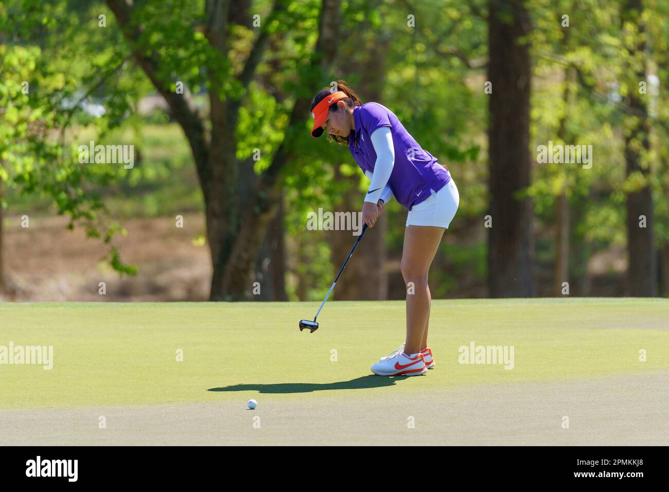 Greensboro, North Carolina, USA. 13th Apr, 2023. Clemson golfer