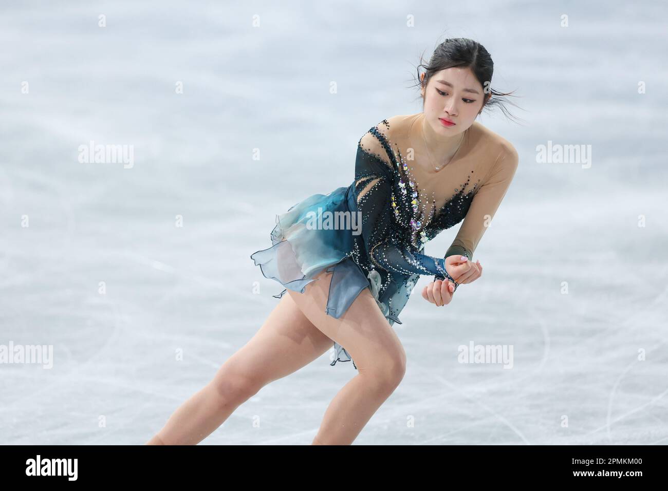 Tokyo, Japan. 13th Apr, 2023. Lee Haein (KOR) Figure Skating ISU World Team Trophy in Figure