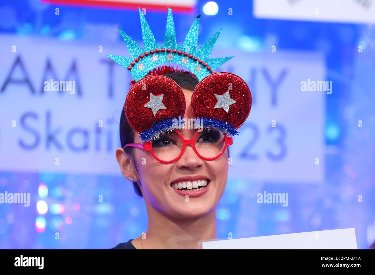Tokyo, Japan. 13th Apr, 2023. Madison Chock (USA) Figure Skating ISU