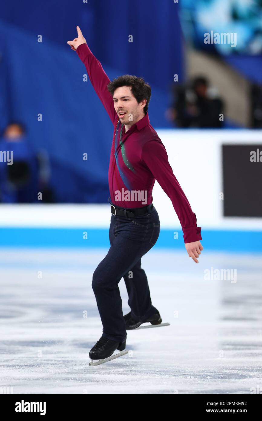 Tokyo, Japan. 13th Apr, 2023. Keegan Messing (CAN) Figure Skating ISU