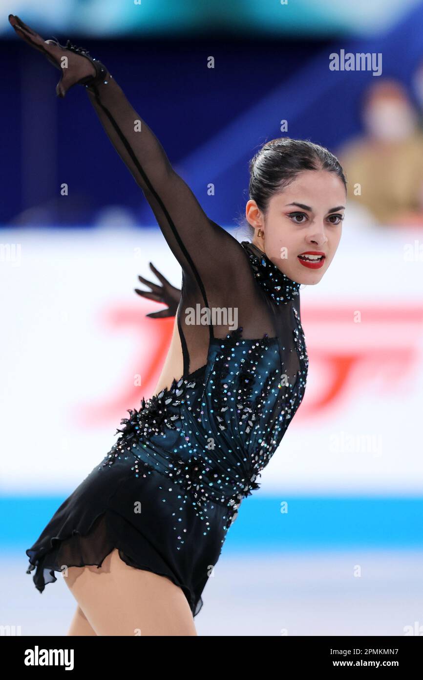 Tokyo, Japan. 13th Apr, 2023. Madeline Schizas (CAN) Figure Skating