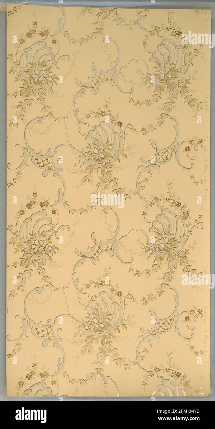 Ceiling Paper (USA); Manufactured by Cresswell & Washburn Ltd; machine