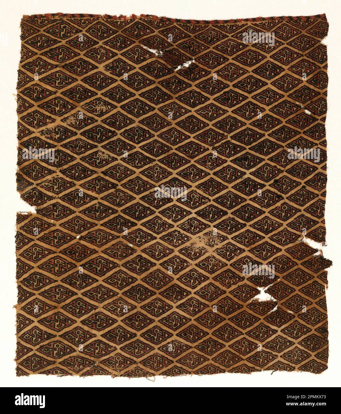 Textile (Peru); cotton, wool Stock Photo - Alamy