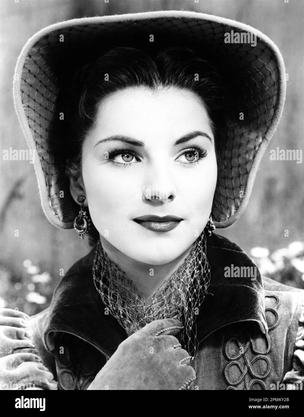 DEBRA PAGET Portrait as Cosette in LES MISERABLES 1952 director LEWIS