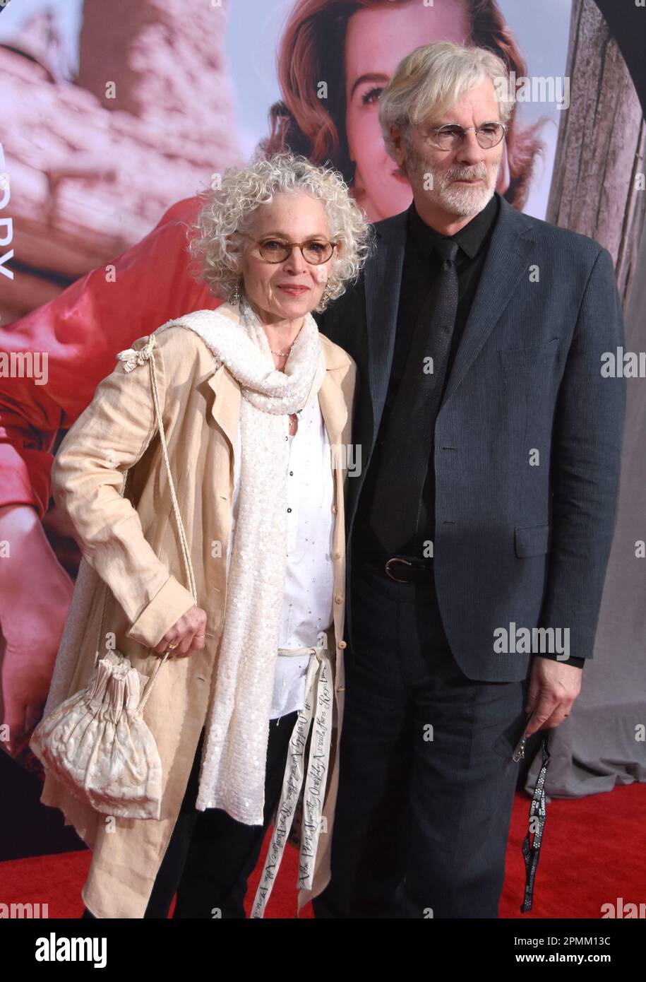 Los Angeles, California, USA . 13th April 2023 Actress Amy Irving and husband Director Kenneth Bowser attend Opening Night of 2023 TCM Classic Film Festival at TCL Chinese Theatre on April 13, 2023 in Los Angeles, California, USA. Photo by Barry King/Alamy Live News Stock Photo