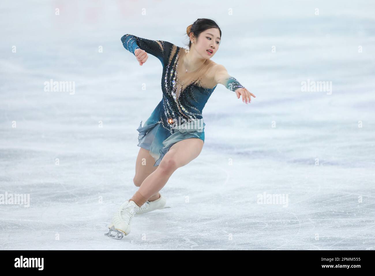 Tokyo, Japan. 13th Apr, 2023. Lee Haein (KOR) Figure Skating ISU World Team Trophy in Figure