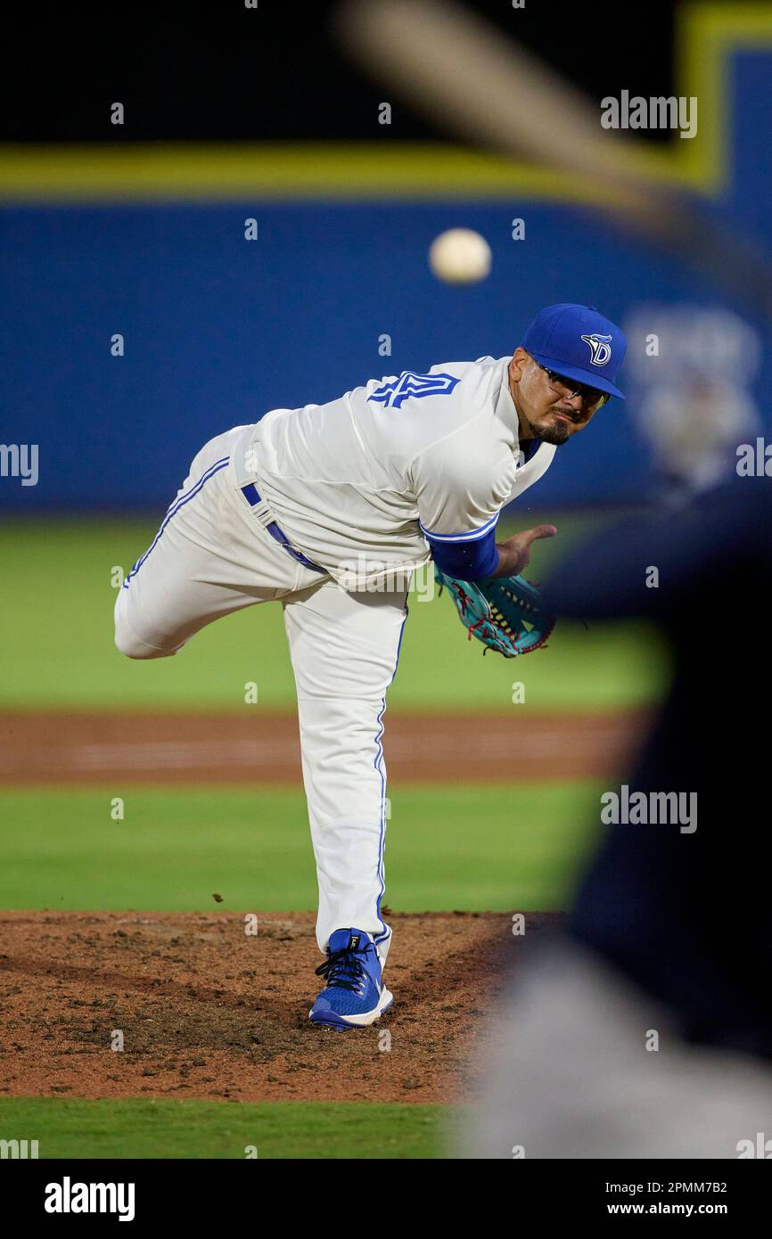 Dunedin Blue Jays pitcher Kelvin Perez (44) during an MiLB Florida