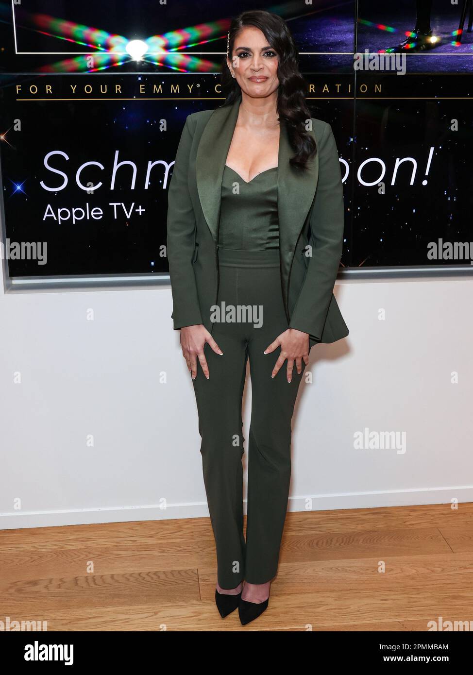 North Hollywood, United States. 13th Apr, 2023.American actress, comedian, producer, author and singer Cecily Strong arrives at the Apple TV  'Schmigadoon!' Season 2 Emmy FYC (For Your Consideration) Event held at the Television Academy Saban Media Center on April 13, 2023 in North Hollywood, Los Angeles, California, United States. (Photo by Xavier Collin/Image Press Agency) Credit: Image Press Agency/Alamy Live News Stock Photo