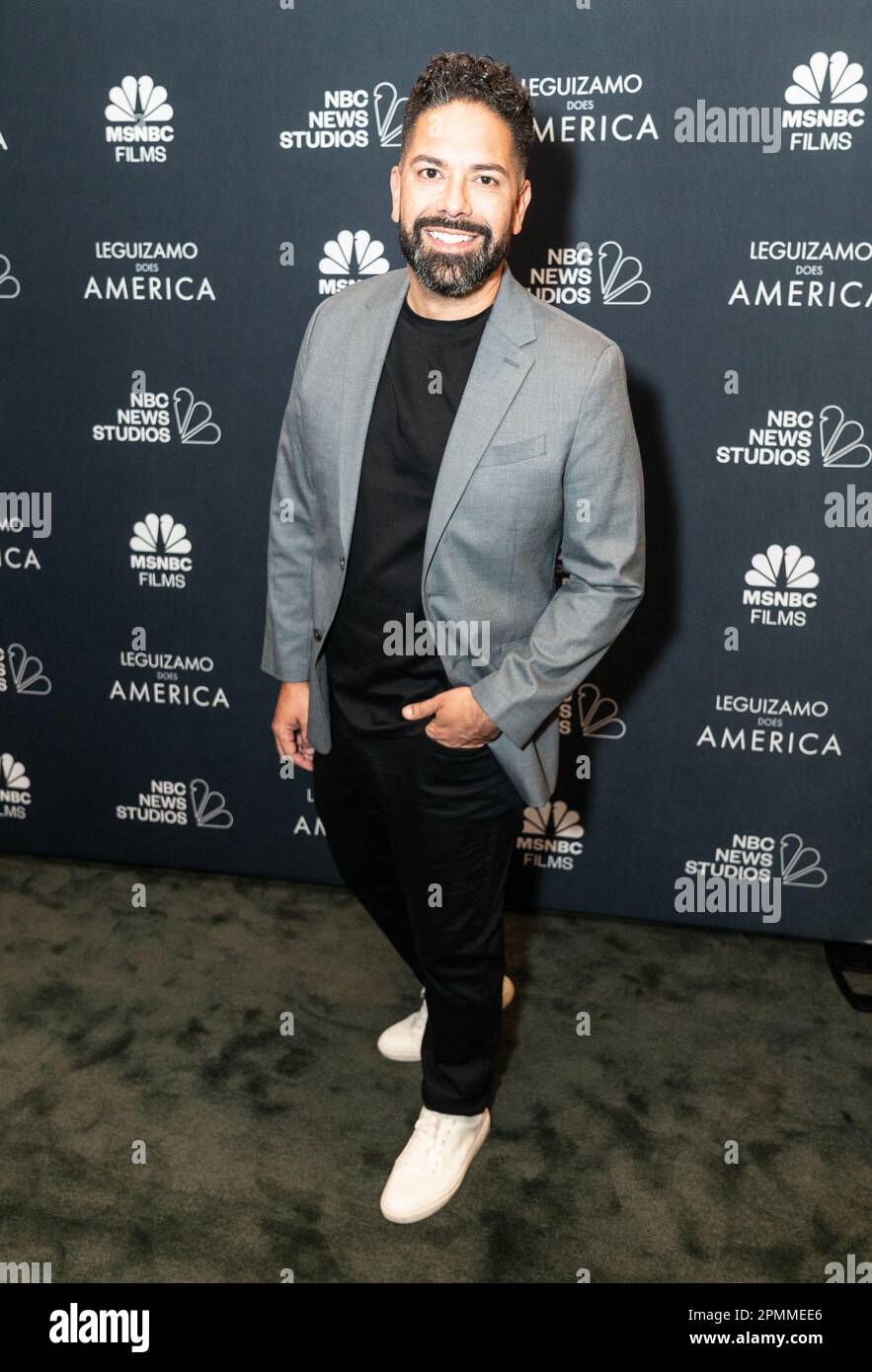 New York, USA. 13th Apr, 2023. Ben DeJesus attends Leguizamo Does