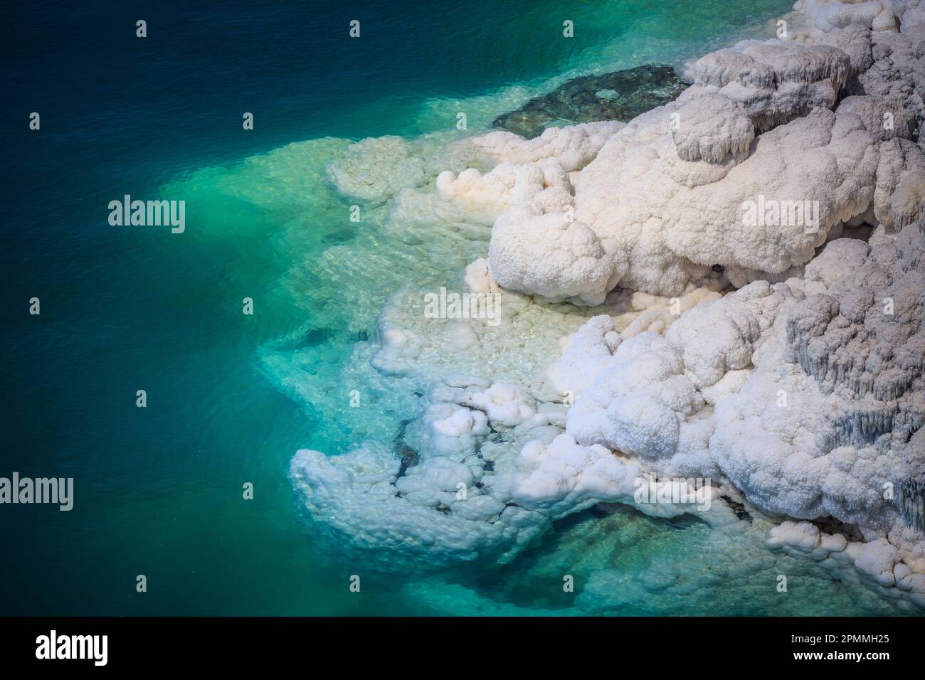 Salt formations of the Dead Sea Jordan Stock Photo - Alamy