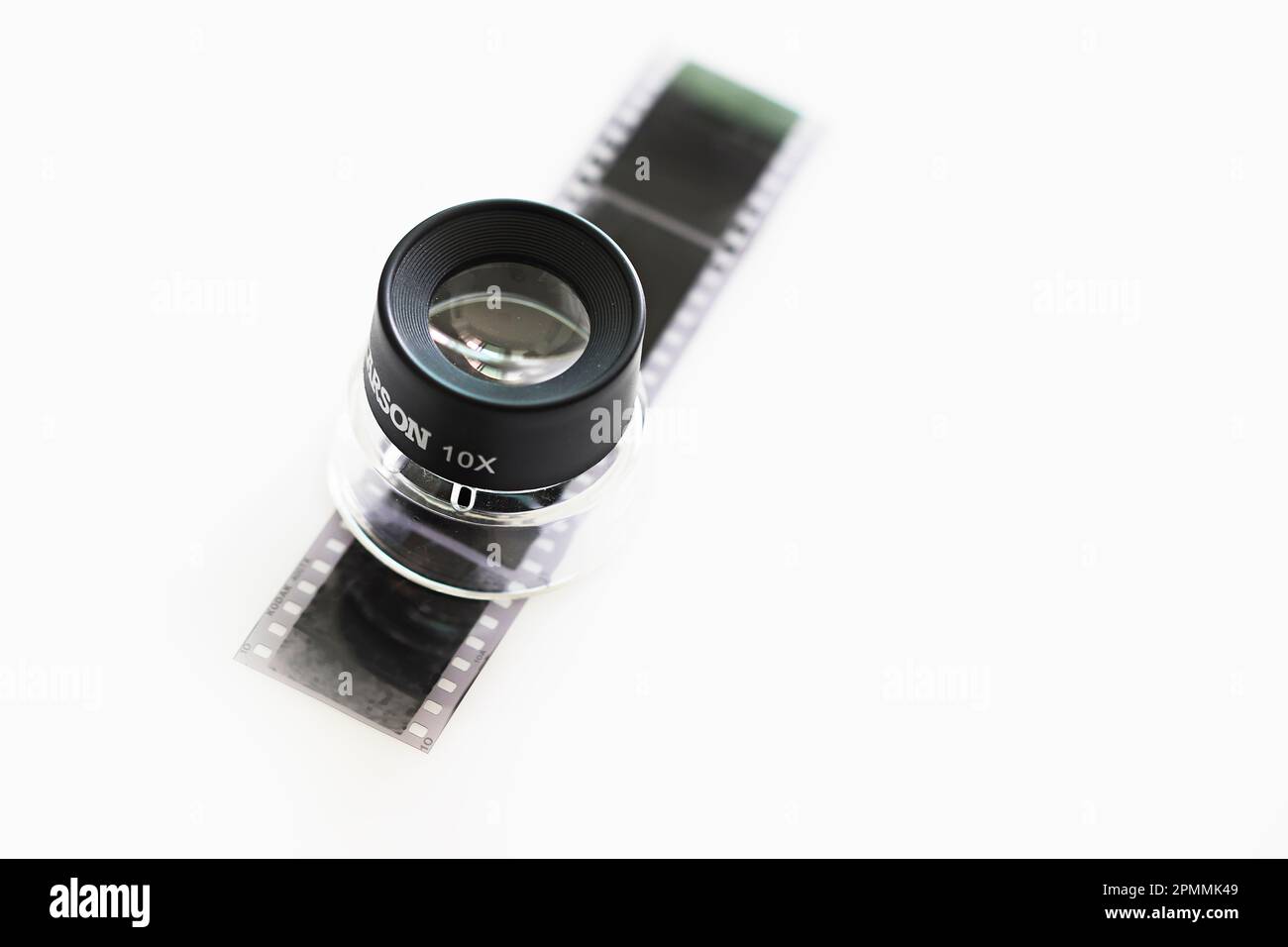 Film negative viewer Cut Out Stock Images & Pictures Alamy
