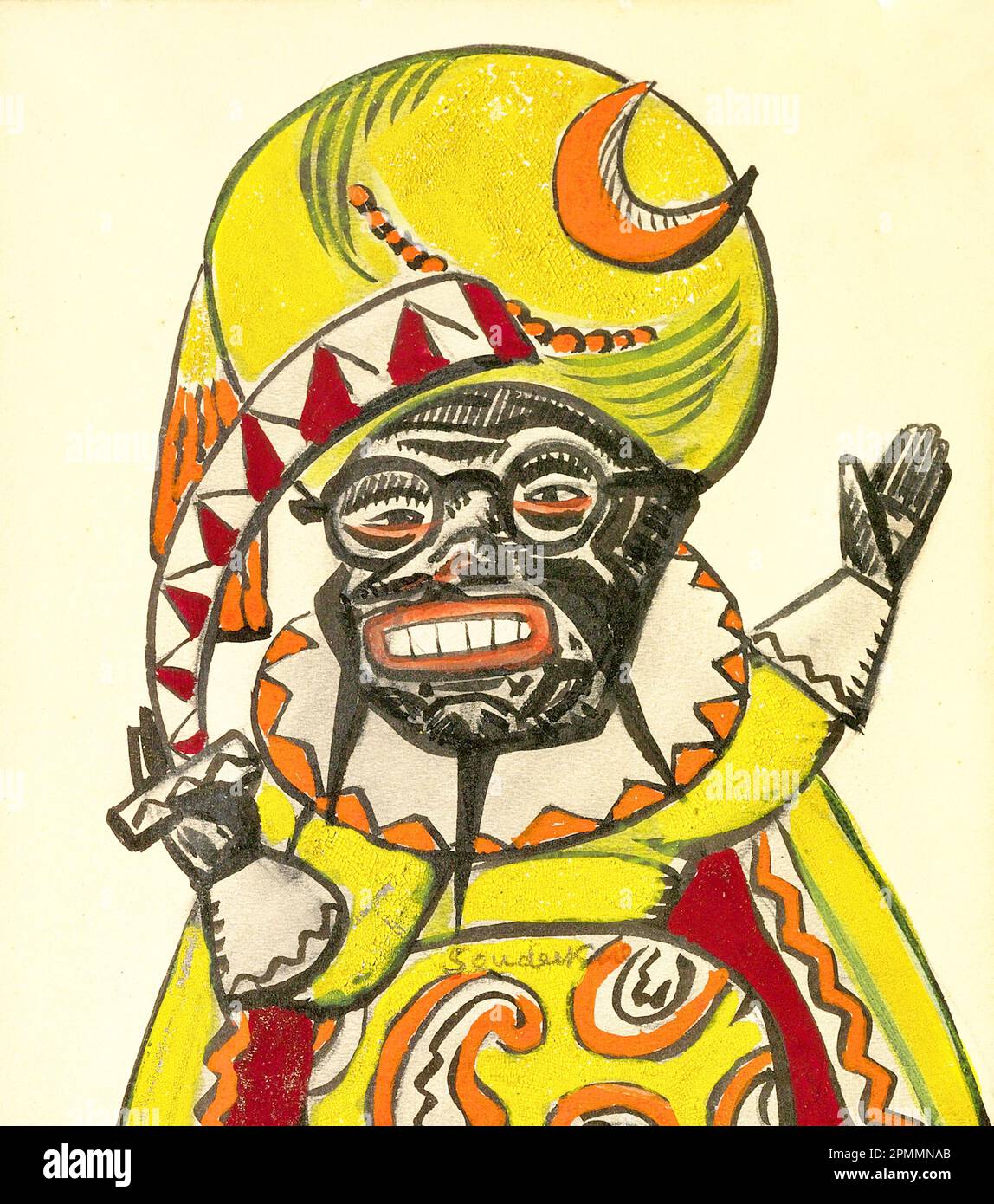 Serge Sudeikin The Moor Stock Photo Alamy