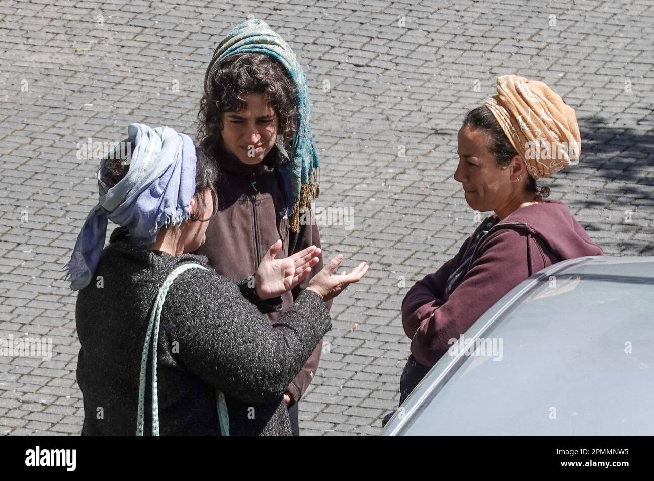 Women of the Religious Zionist movement, in their typical headwear