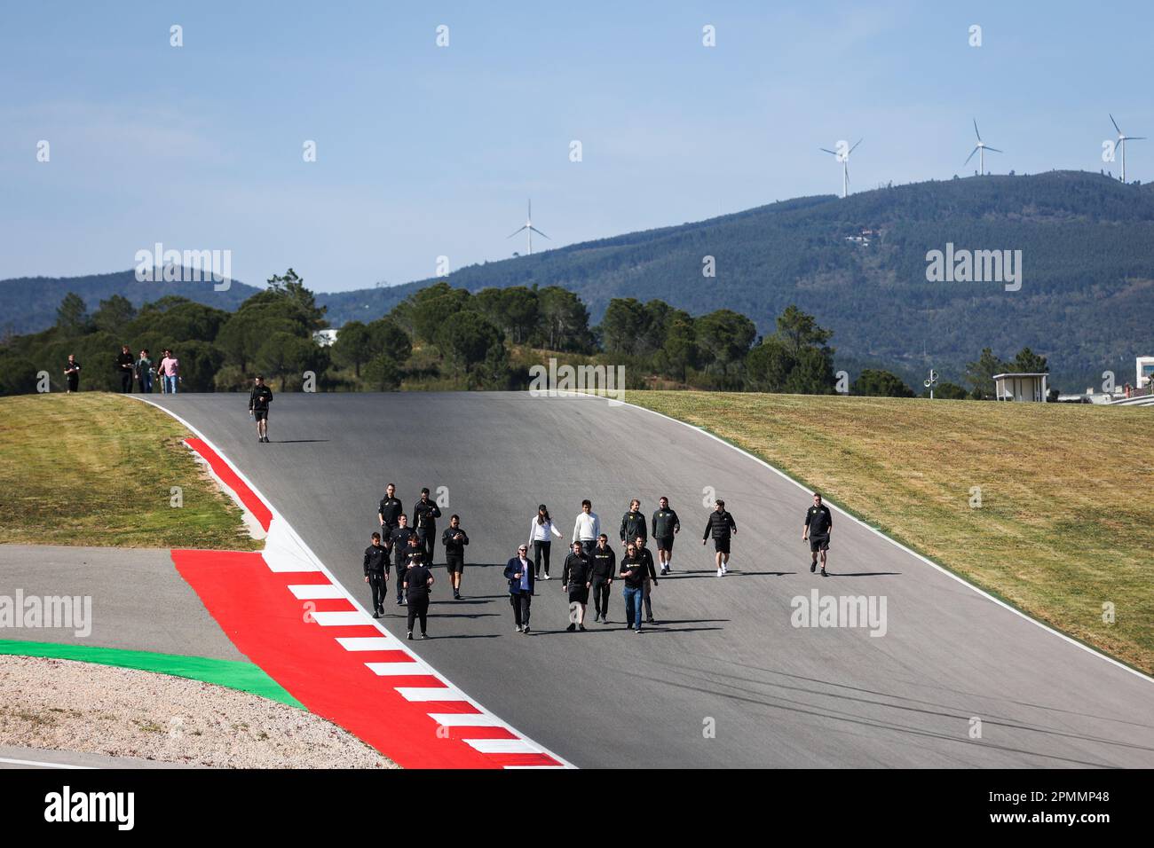 Trackwalk Portimao, Portugal - 13/04/2023, trackwalk illustration during the 6 ...