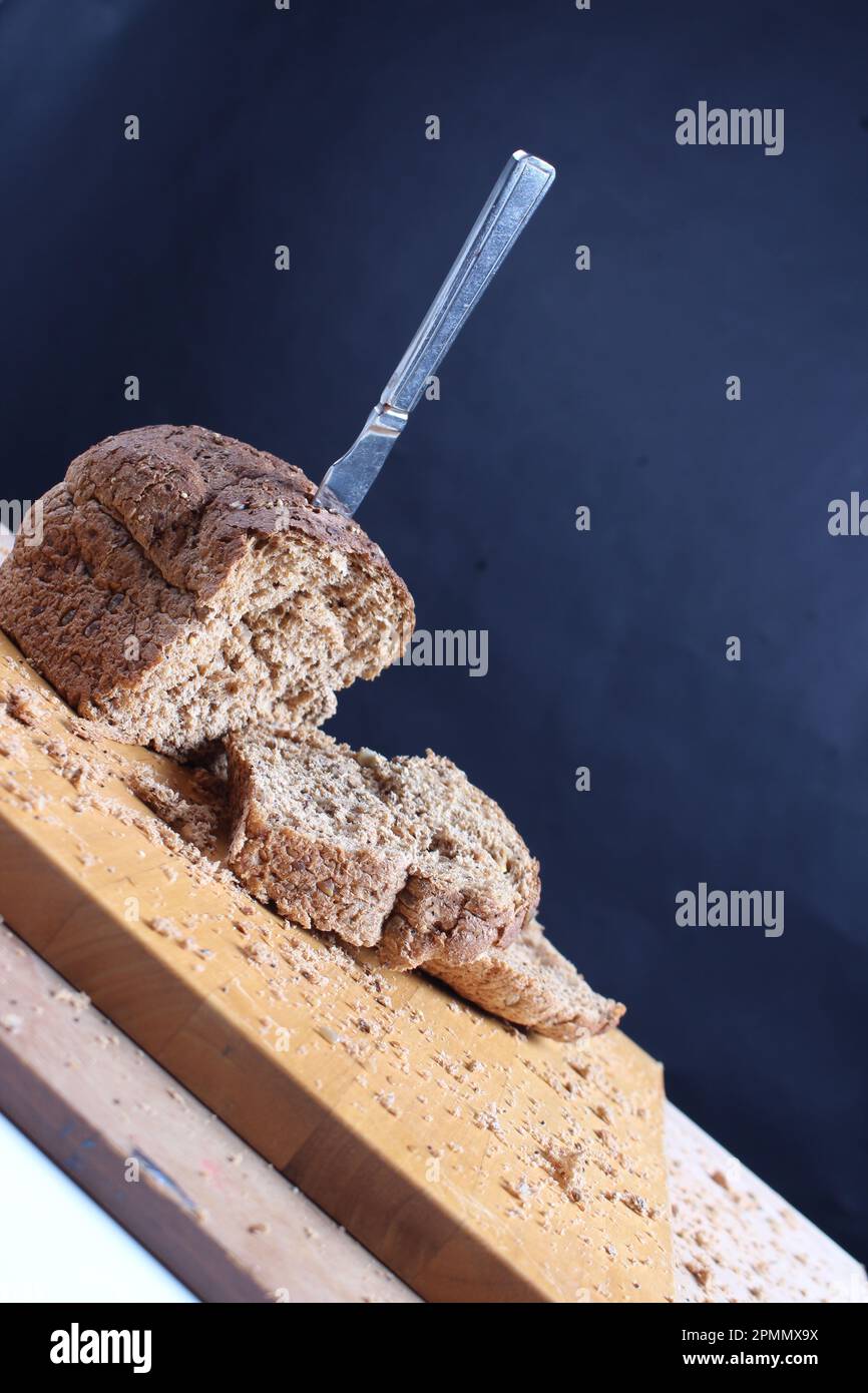 Loaf of Bread Advertising Picture Stock Photo
