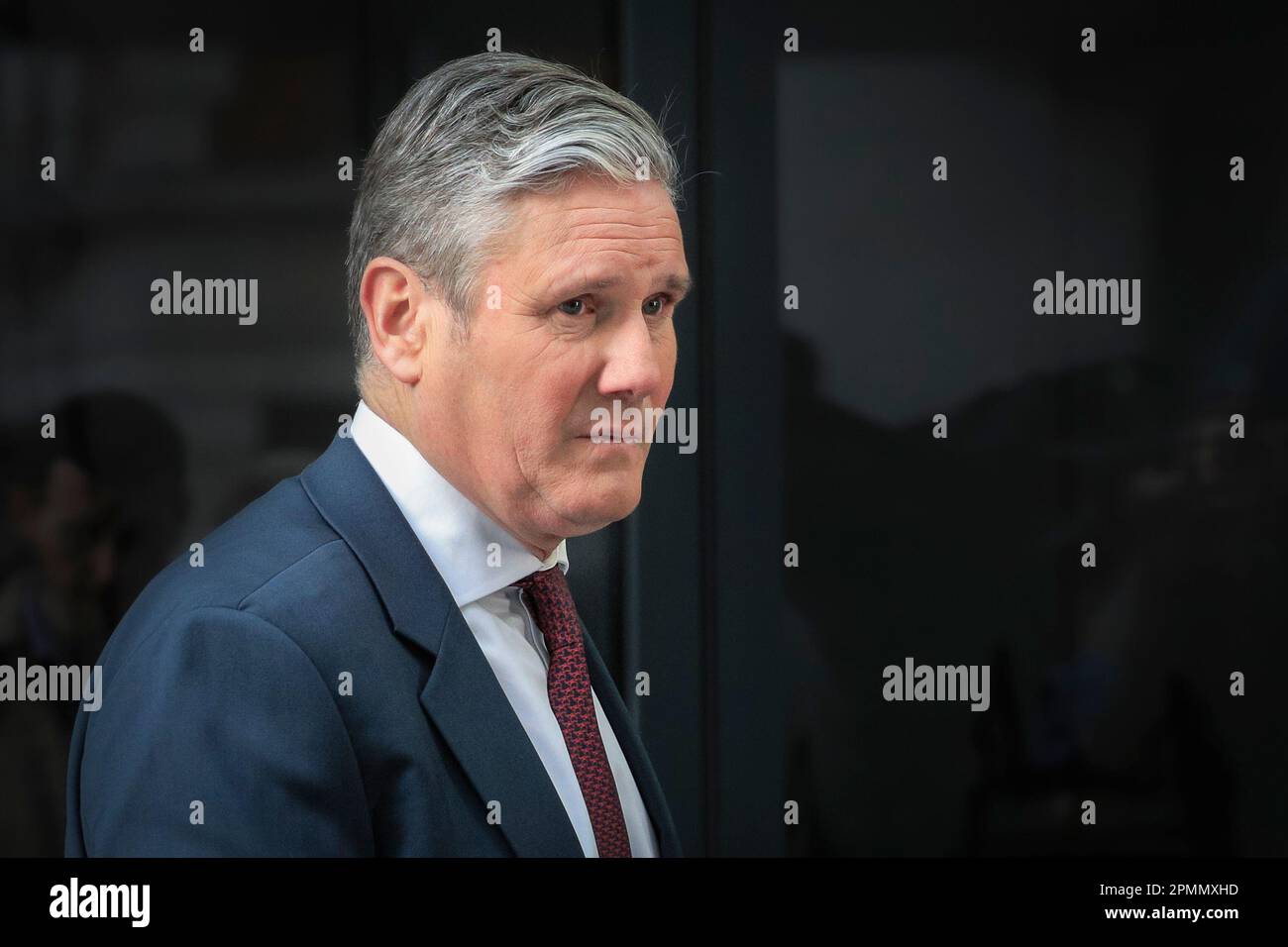 Sir Keir Starmer, MP, Leader of the Labour Party, close up, face ...