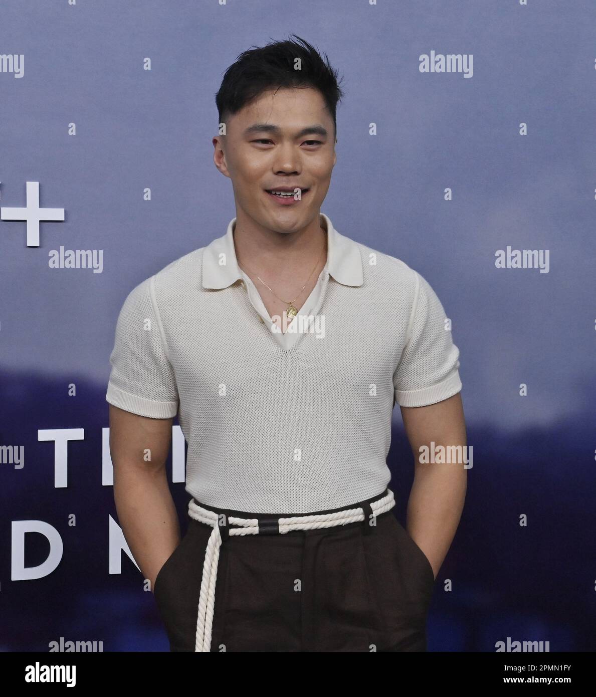 LA USA April 13 2023 Cast Member John Harlan Kim Attends The La Usa April 13 2023 Cast Member John Harlan Kim Attends The Premiere Of The Motion Picture Thriller The Last Thing He Told Me At The Bruin Regency Theatre In The Westwood Section Of Los Angeles On Thursday April 13 2023 Storyline A Woman Forms An Unexpected With Her 16 Year Old While Searching For The Truth About Why Her Husband Has Disappeared Photo By Jim Ruymenupi Credit Upialamy Live News 2PMN1FY