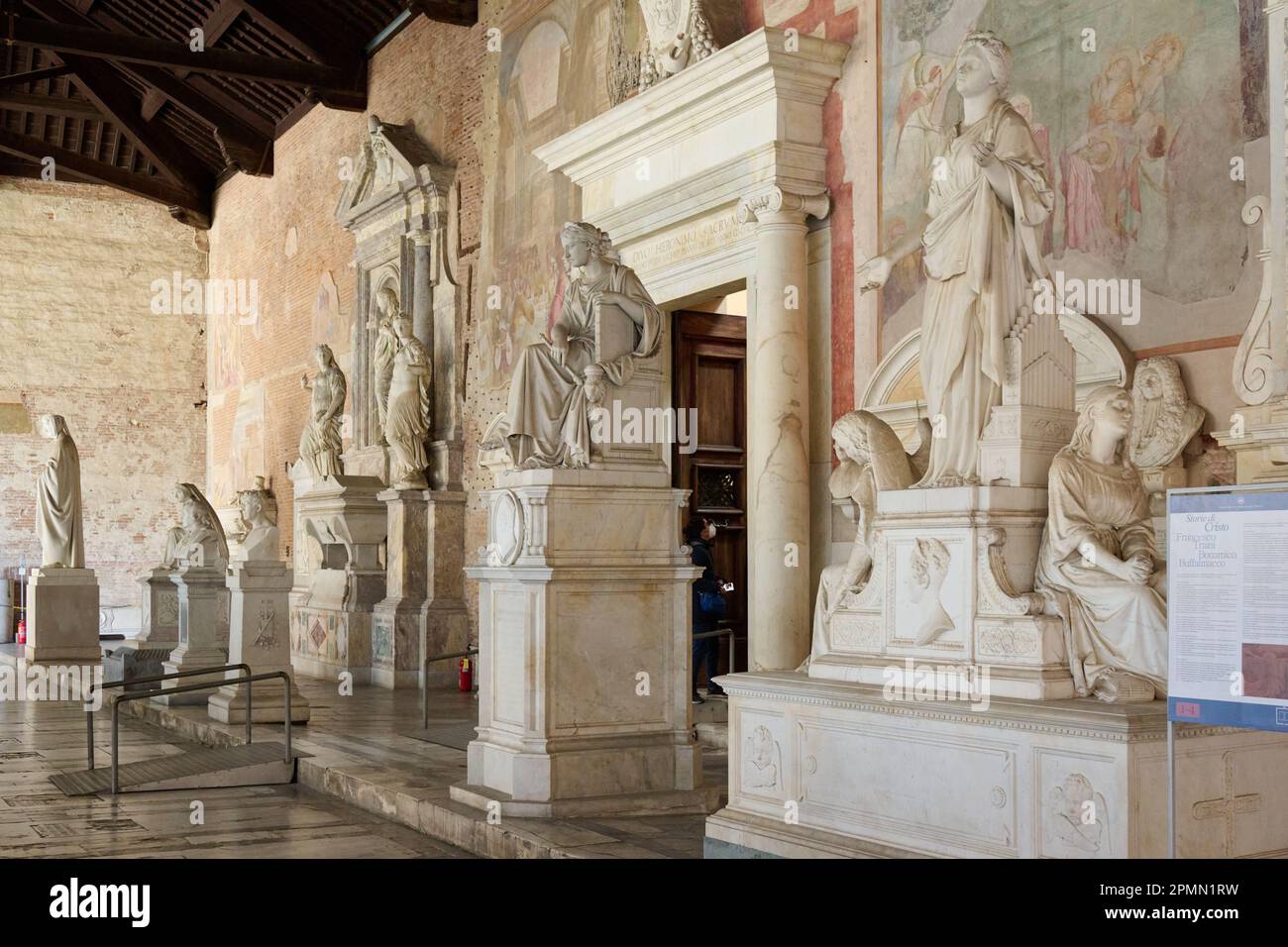 Campo Santo or Camposanto Monumentale Pisa, Tuscany, Italy Stock Photo