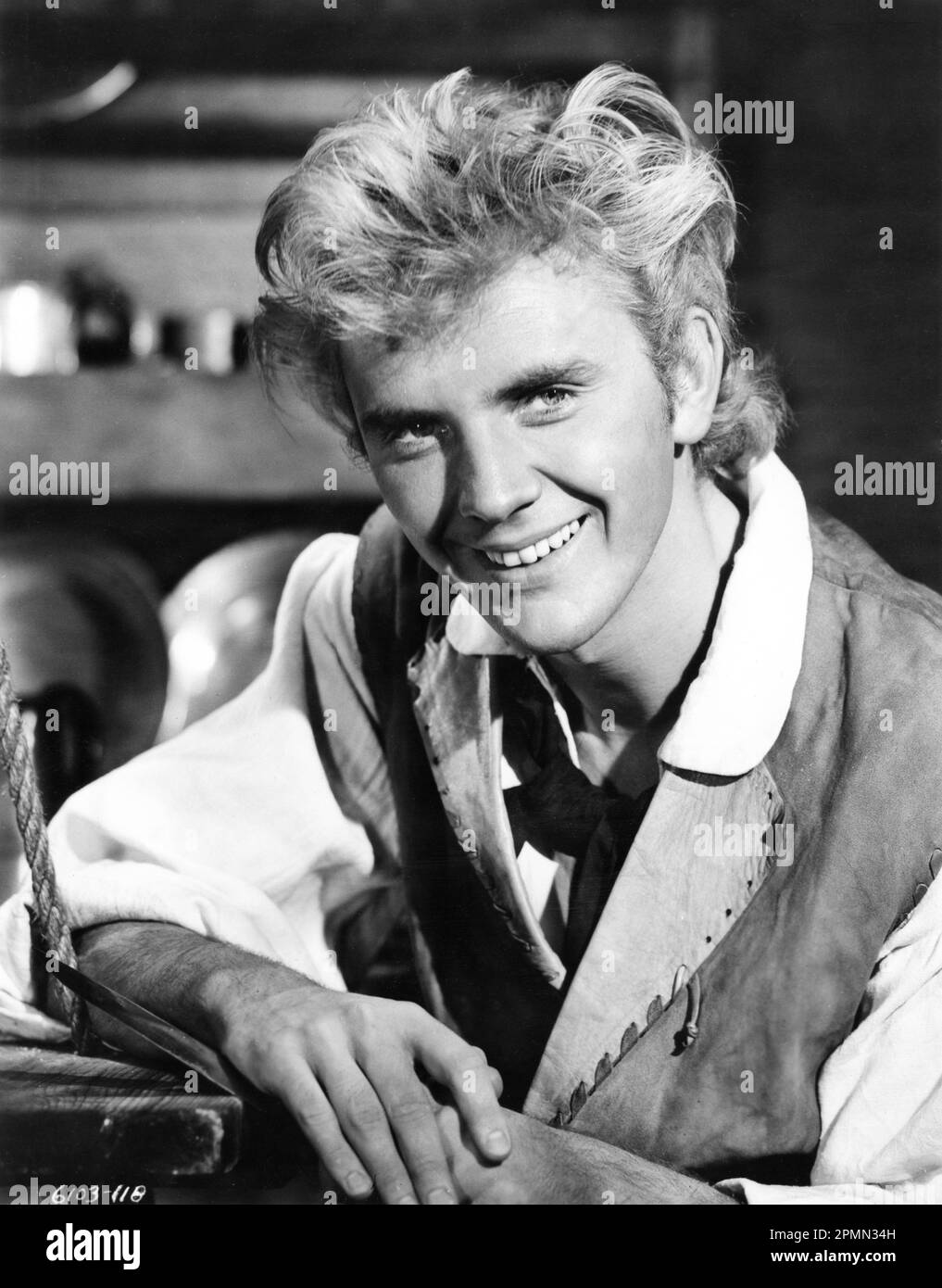 TERENCE STAMP Portrait as / in BILLY BUDD 1962 director PETER USTINOV novel Herman Melville Anglo Allied / Allied Artists Pictures Stock Photo