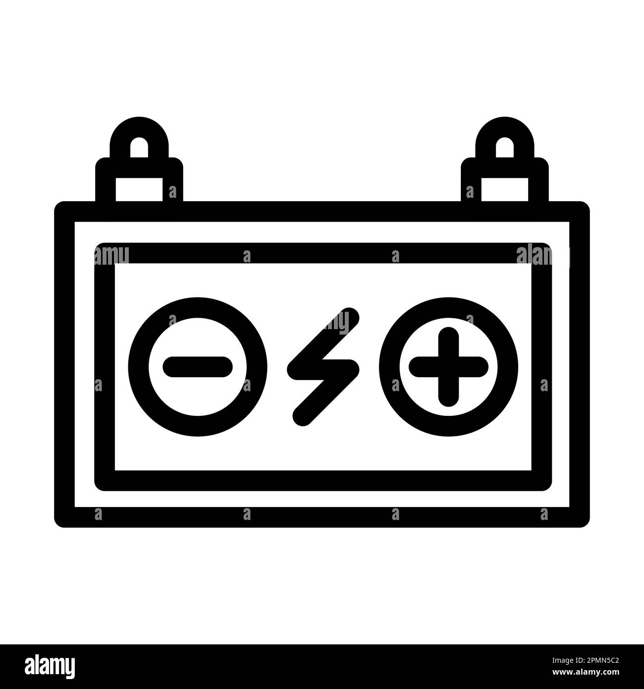 car-battery-vector-thick-line-icon-for-personal-and-commercial-use