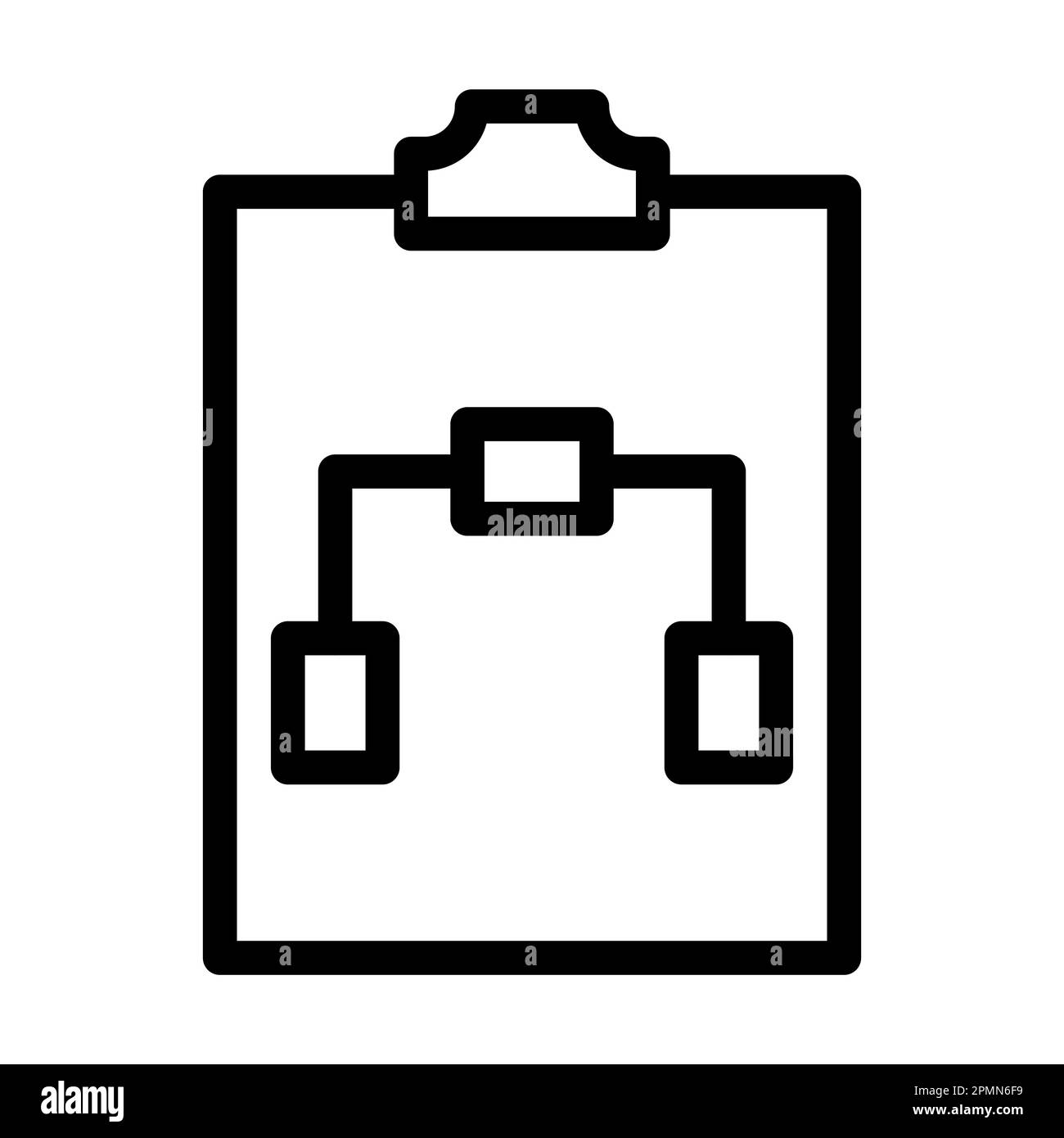Plan Vector Thick Line Icon For Personal And Commercial Use Stock Photo ...