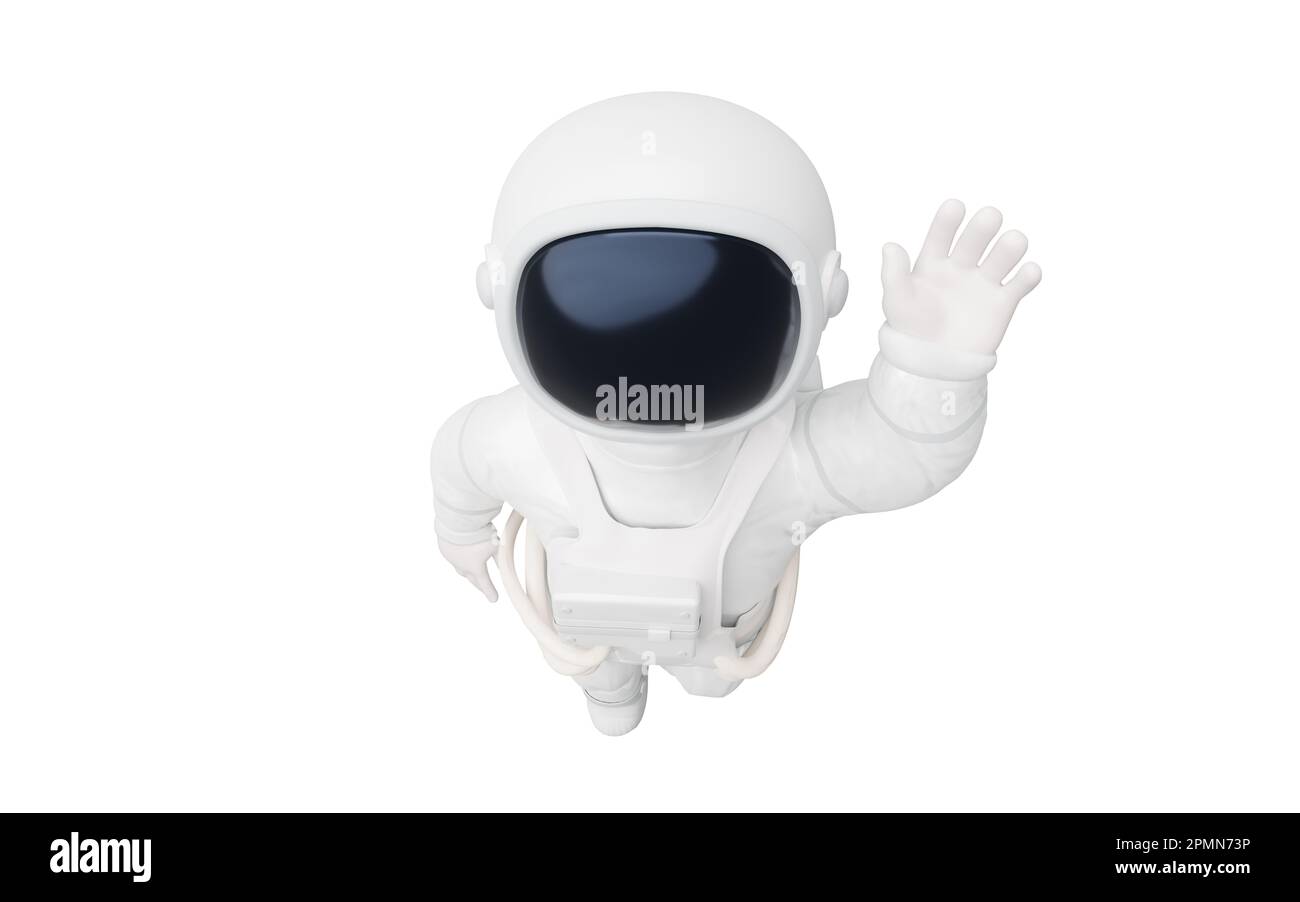 White space man, 3d character, 3d rendering. Digital drawing Stock ...