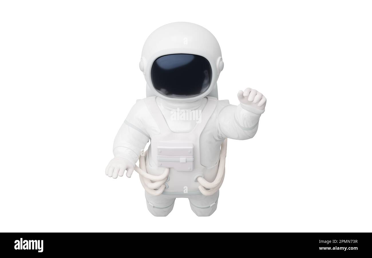 White space man, 3d character, 3d rendering. Digital drawing Stock ...