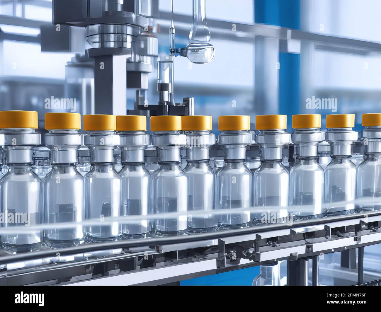 A factory's worth of medical supplies. manufacturing of vaccines