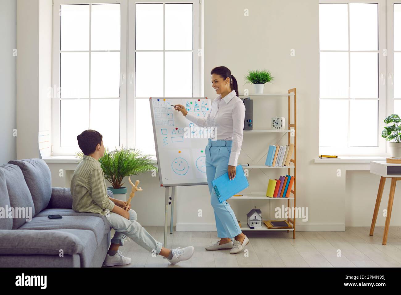 Talking Is Key Talking is key to understanding. Counseling therapist telling story and ...