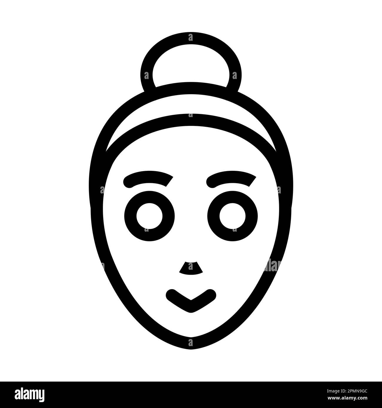 Skin Care Vector Thick Line Icon For Personal And Commercial Use Stock ...