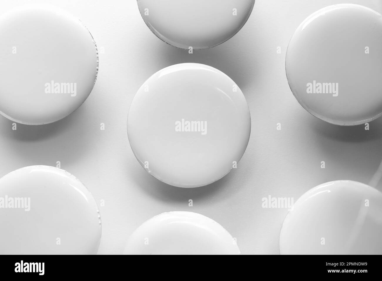 Blank badges isolated on white background Stock Photo - Alamy