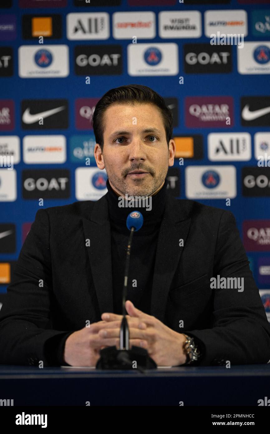 Saint Germain En Laye, France. 14th Apr, 2023. Head of Sport