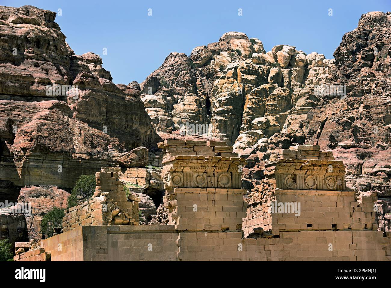 Petra is half built hi-res stock photography and images - Alamy