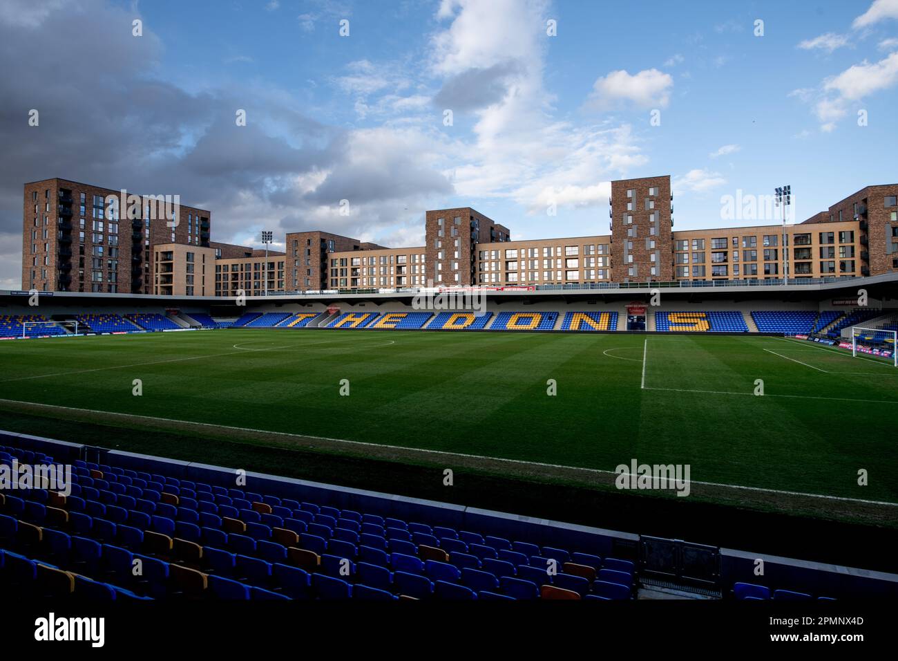 Wimbledon Plough Lane stadium. Cherry Red Records Stadium. Stock Photo