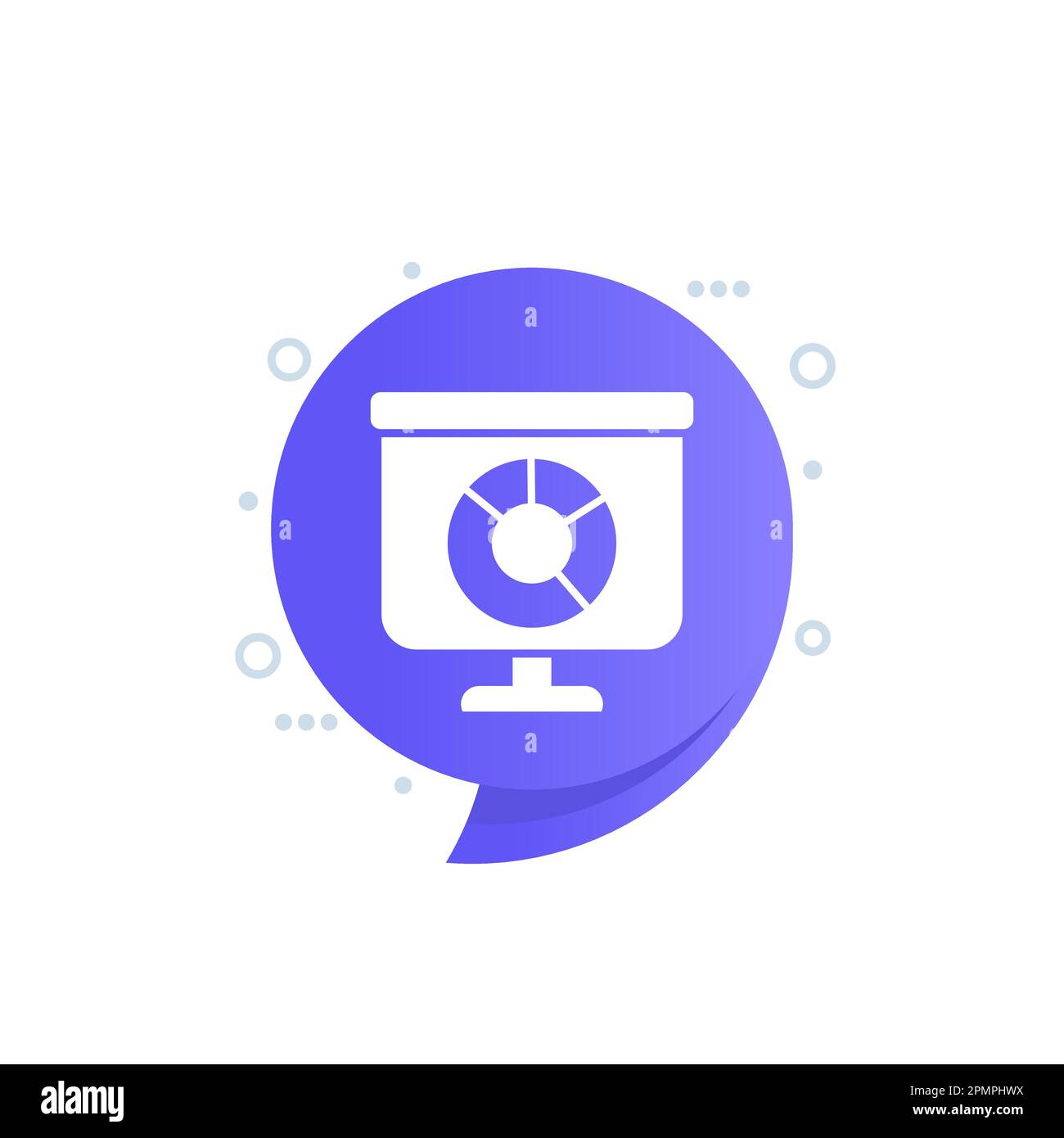 Review pie chart Stock Vector Images - Alamy