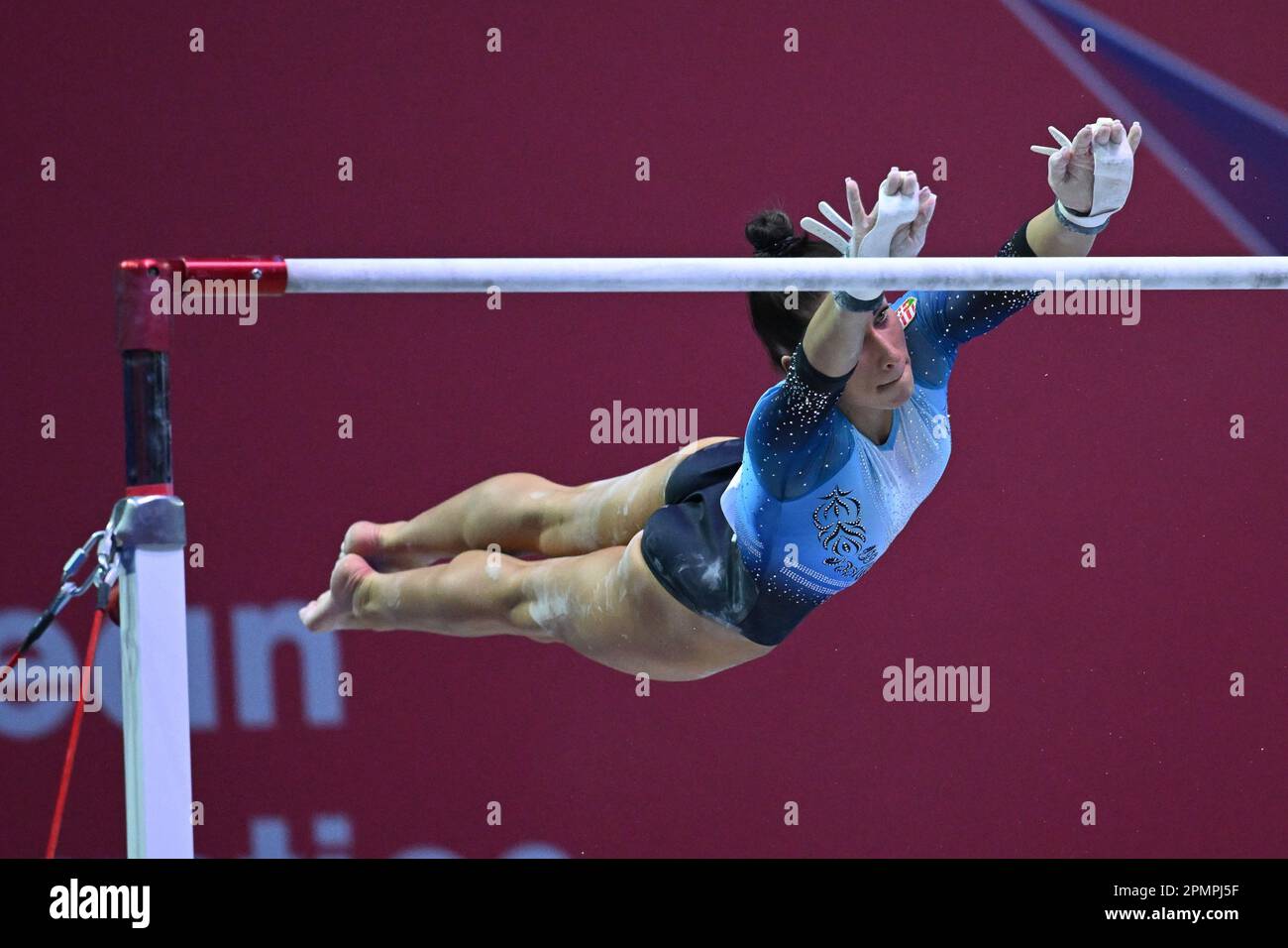 Antalya, Turkey. 14th Apr, 2023. KOVACS Zsofia (HUN) UB during European