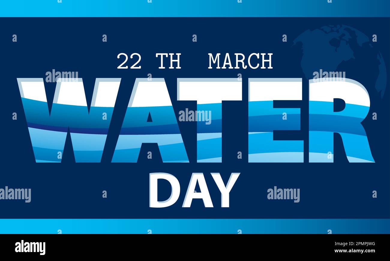 World water day poster background Vector Stock Vector Image & Art - Alamy