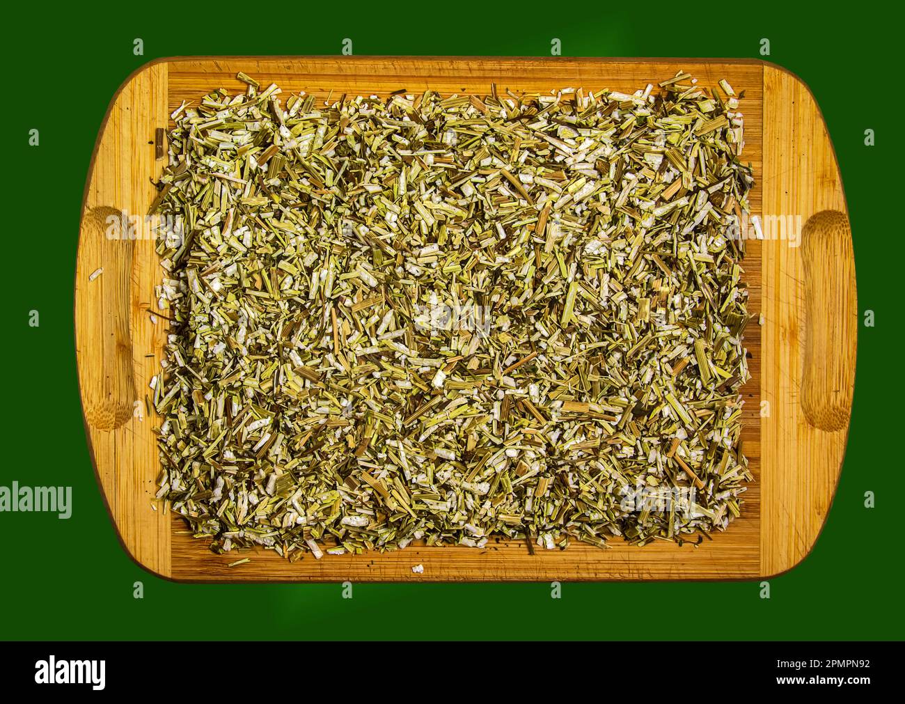 Background of dry grass succession. Herbal tea Bidens tripartita beggarticks tripartite string. The medicinal plant Bidens pilosa is called xian feng Stock Photo