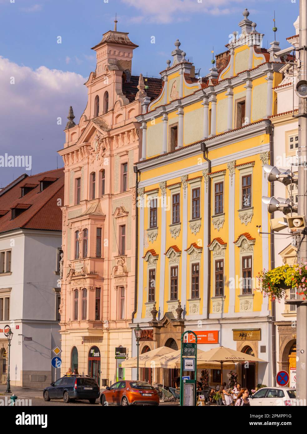 PILSEN, CZECH REPUBLIC, EUROPE - Main Square of Pilsen Stock Photo - Alamy