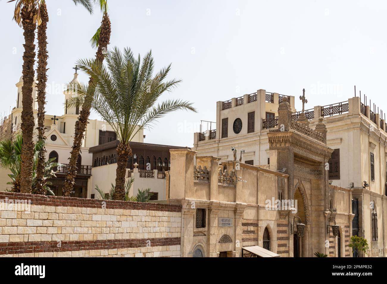 The Hanging Church in Coptic Cairo in Cairo, Egypt Stock Photo