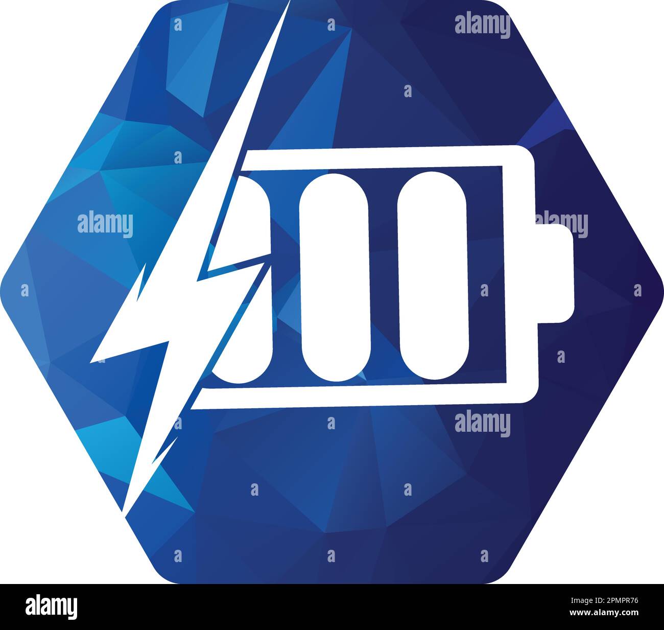 Power Battery Logo Design Template. Battery fast Charge logo design